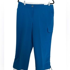 NWT CHICOS SZ 2/12/LG CROP PANTS